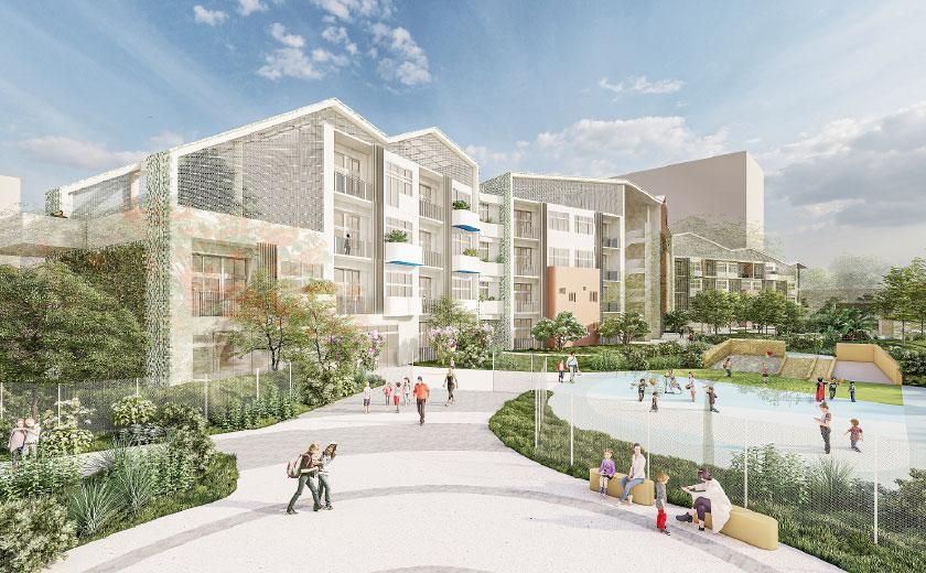 台中市北屯區松強國小第二期校舍新建工程